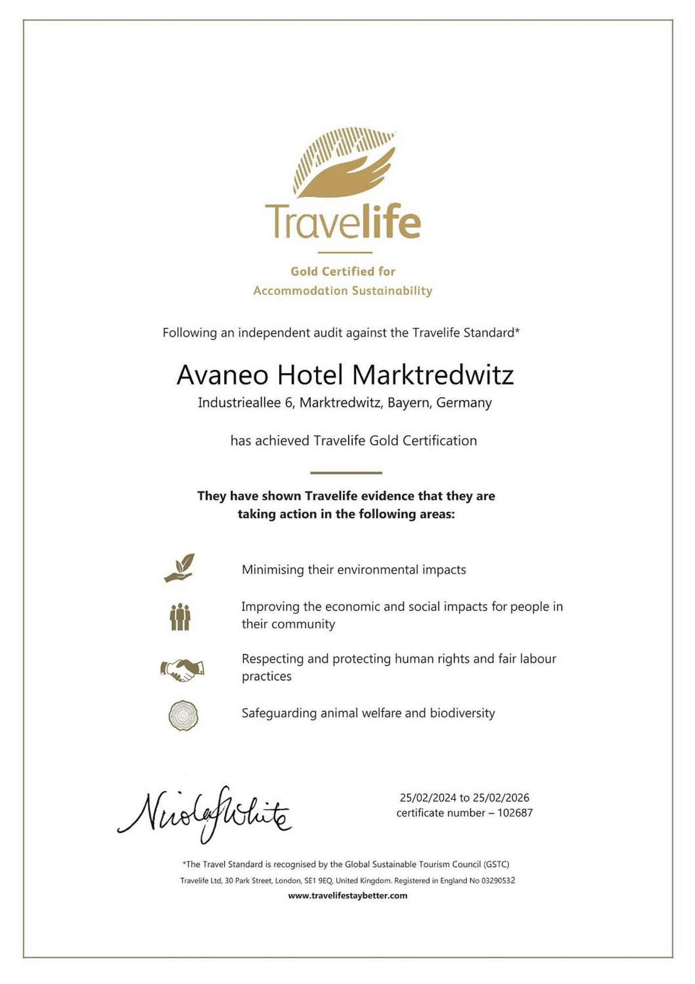 Avaneo Hotel Marktredwitz Esterno foto